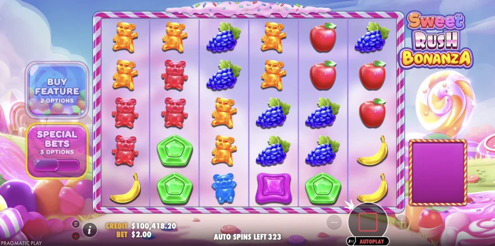 Sweet Rush Bonanza Slot